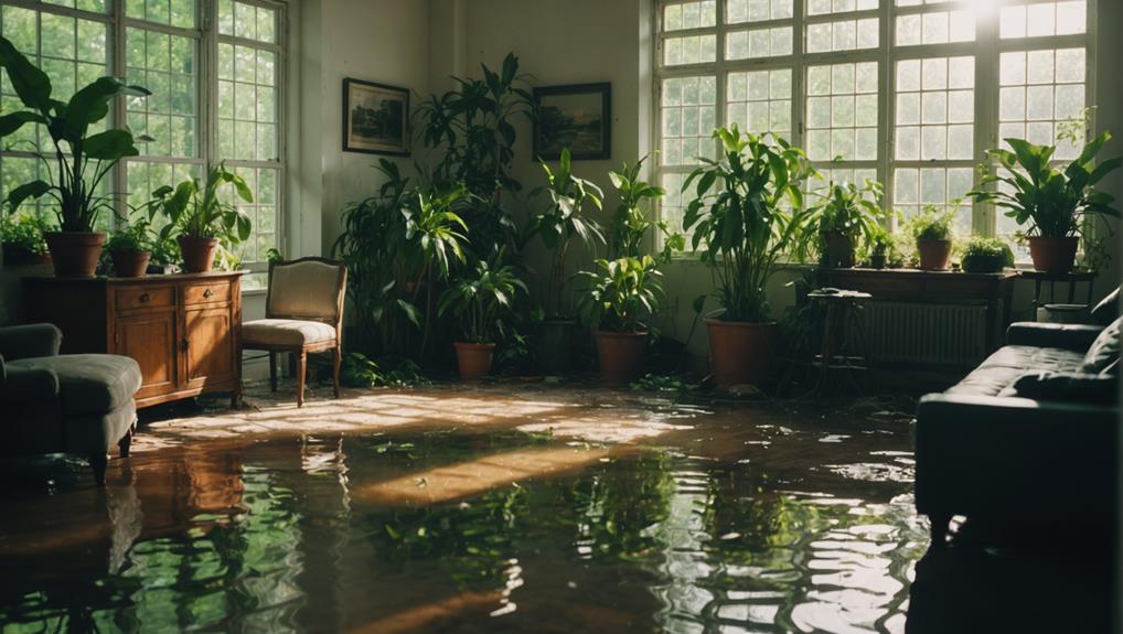 Emergency Burst Pipe Water Damage Repair in Indianapolis - Winter Weather Damage